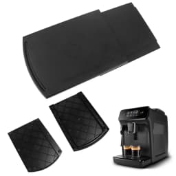 Black Movable Blender Air Fryer Toaster With Wheels Sliding Tray Sliding Mat Storage Mat Kitchen Accessories