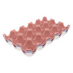 1PCS（15 Cups） Egg Tray Holder Plastic Deviled Egg Crate for Storage Container