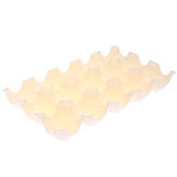 1PCS（15 Cups） Egg Tray Holder Plastic Deviled Egg Crate for Storage Container