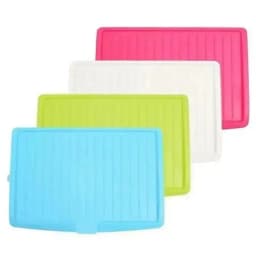 Drainer Sink Drying Rack Washing Display Sorting Tray Multi-functional Kitchen Storage Tea Plate Home Plastic Fruit Organization