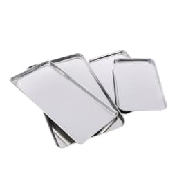 1PCS Stainless Steel Tray Rectangle Plate Kitchen Medical Organizer Baking Plate