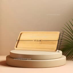 Flower Pot Tray Multi Bamboo Tray Wood Cup Pad Plant Pot Tray for Kitchen Decorative Plate Creative Coaster Coffee Cup Mat