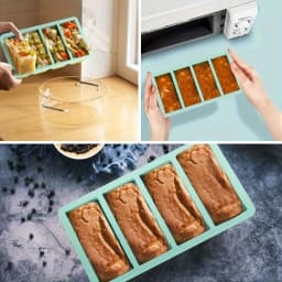1Pc Rectangular Ice Cube Mold Set with Lid Stackable Freezer Trays for Bottles Beverages Long Cubes Mould Kitchen Items