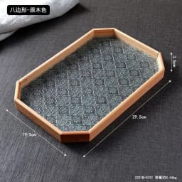 Table Organizer Tray Storage Tray Walnut Wood Tray For Cutlery Serving Spoons Cooking Utensils Teapot Teacup Snack 