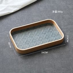 Table Organizer Tray Storage Tray Walnut Wood Tray For Cutlery Serving Spoons Cooking Utensils Teapot Teacup Snack 