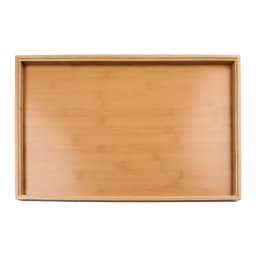 1PCS Rectangular Serving Tray Tableware Food Tray For Kitchen Party Tea Bar Bamboo Wood Pallets Flat Plate Kitchen Utensils