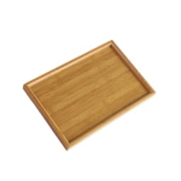 1PCS Rectangular Serving Tray Tableware Food Tray For Kitchen Party Tea Bar Bamboo Wood Pallets Flat Plate Kitchen Utensils