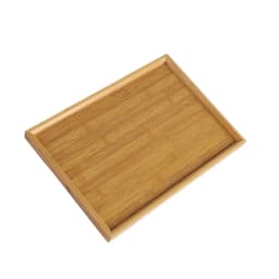 1PCS Rectangular Serving Tray Tableware Food Tray For Kitchen Party Tea Bar Bamboo Wood Pallets Flat Plate Kitchen Utensils