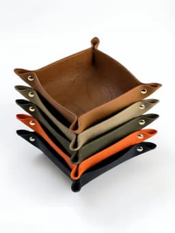 Horsehead hollow storage tray, miscellaneous box, light luxury style necklace, bracelet, jewelry, key, leather storage tray