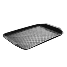 New 43*30cm Tray Plastic Rectangular Food Serving Tray Non-Slip Fast Food Tray