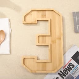 Wooden Digital Tray Home Party Birthday Party Decoration Dessert Plate Fruit Vegetable Cheese Platter Kitchen Cooked Food Plate
