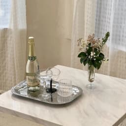 1PCS English-style Vintage Tray Pattern Metal Dining Tray, Household and Commercial Storage Tray, Rectangular Dim Sum Fruit Tray