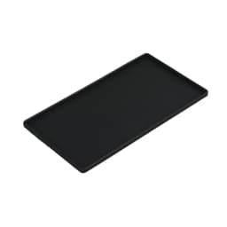 Silicone Flat Tray Square Anti-slip Bathroom Soap Coffee Tea Cutlery Holder