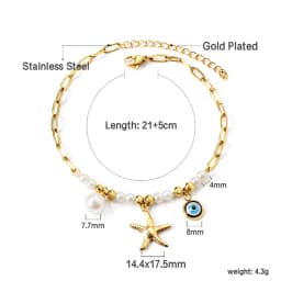 Exquisite Anklet Stainless Steel Minimalist Chain Jewelry Elegant & Aesthetic Ornament Multiple Styles Available for Daily Wear