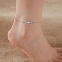 Lemegeton Lovely Walking Cat Aircraft Charms Anklet Foot Bracelet for Women Animal Kitten Chain Stainless Steel Jewelry Gift