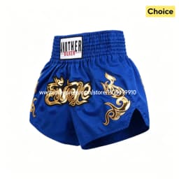Muay Thai Fight Shorts Pink Kickboxing Shorts Men Women Kids Boxing Shorts Gold Embroidery Dancing Boxing Training Match Pants