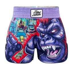 Fight House Rampage Gorilla Muay Thai Shorts Boxing Shorts, Fighting Gym MMA Training Shorts Durable Muay Thai Shorts