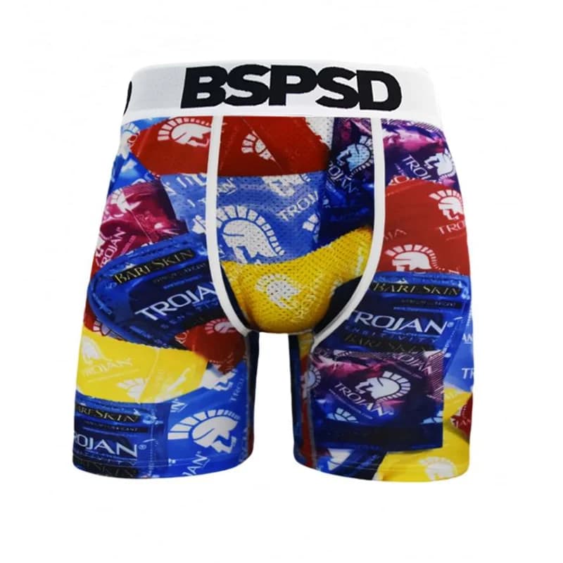 Men Boxers Underwear Breathable Quick Dry Swimming Underpants Sexy Men Trunks Plus Size S-2XL Comfort Boxer Briefs