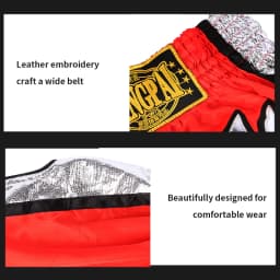 Men Women Kids Muay Thai Shorts Embroidery Thai Boxing Shorts Satin BJJ MMA Clothes Gym Grappling Cage Fight Kickboxing Shorts