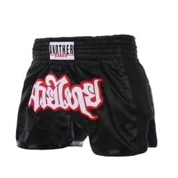 ANOTHERBOXER Muay Thai Shorts, Embroidered Traditional Boxing Pants, Sportswear for Men Women, Breathable Training Kids Shorts