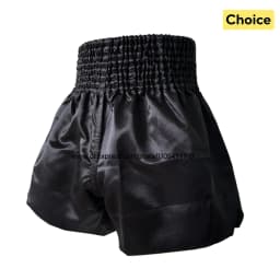 Plain Muay Thai Shorts Kids Women Men Boxing Competition Pants Breathable Satin BJJ MMA Sparring Kickboxing Training Sports Gear