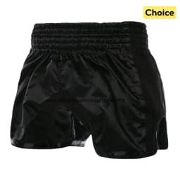 Plain Muay Thai Shorts Kids Women Men Boxing Competition Pants Breathable Satin BJJ MMA Sparring Kickboxing Training Sports Gear