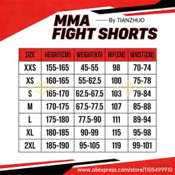 Animal Print MMA Shorts Fight Grappling Shorts BJJ Jiu-Jitsu Martial Arts Gym Fitness Training Trunk Men Kickboxing Boxing Pants
