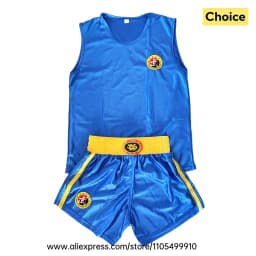 Muay Thai Boxing Shorts Shirt Set Breathable Sanda Wushu Martial Arts Kungfu Clothing MMA Kickboxing Sparring Fighting Uniform