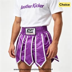 Muay Thai Boxing Shorts for Men Women Kids Gladiator Satin Fight Shorts Black Gold Kickboxing Shorts for MMA Sparring Training