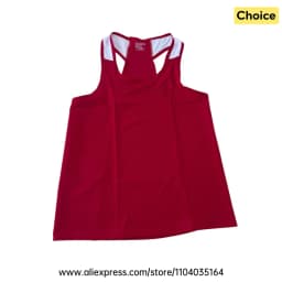 Red Boxing Shorts Shirt Set Muay Thai Shorts Men Women Kids Boy Girl Sanda Wushu Martial Arts Shorts and Sleeveless Singlet Set