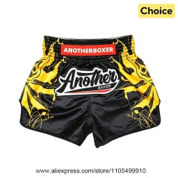 Satin Kickboxing Muay Thai Shorts Men Women Youth Elastic Waist Side Slit Boxing Trunks Loose Comfort Shorts for Combat Sports