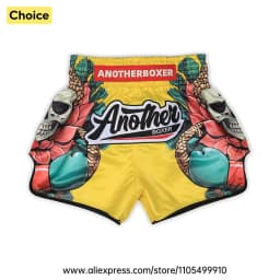 Satin Kickboxing Muay Thai Shorts Men Women Youth Elastic Waist Side Slit Boxing Trunks Loose Comfort Shorts for Combat Sports