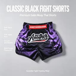 Satin Kickboxing Muay Thai Shorts Men Women Youth Elastic Waist Side Slit Boxing Trunks Loose Comfort Shorts for Combat Sports