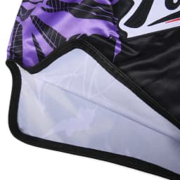 Satin Kickboxing Muay Thai Shorts Men Women Youth Elastic Waist Side Slit Boxing Trunks Loose Comfort Shorts for Combat Sports