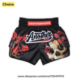 Satin Kickboxing Muay Thai Shorts Men Women Youth Elastic Waist Side Slit Boxing Trunks Loose Comfort Shorts for Combat Sports
