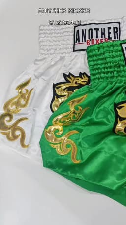 Muay Thai Shorts Boxing Pants Men Women Kids Lightweight Satin Martial Arts Grappling Clothes Kickboxing Cage Fighting Shorts