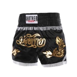 Short Muay Thai Tassels Boxing Shorts Satin Men's Women's Child MMA Martial Arts Boxeo Clothes Gym Cage Fight Kickboxing Pants