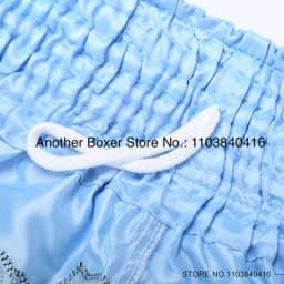 Muay Thai Shorts Durable Comfortable Boxing Apparel Satin Kickboxing Grappling Thaiboxing Pants Gym Martial Arts MMA Clothing
