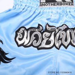 Muay Thai Shorts Durable Comfortable Boxing Apparel Satin Kickboxing Grappling Thaiboxing Pants Gym Martial Arts MMA Clothing