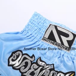 Muay Thai Shorts Durable Comfortable Boxing Apparel Satin Kickboxing Grappling Thaiboxing Pants Gym Martial Arts MMA Clothing