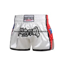 Muay Thai Shorts Durable Comfortable Boxing Apparel Satin Kickboxing Grappling Thaiboxing Pants Gym Martial Arts MMA Clothing