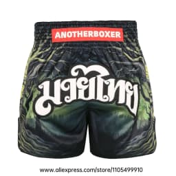 Men Women’s Muay Thai Boxing Shorts Blue Polar Bear Graphic Kickboxing Shorts Lightweight Satin Fight Shorts for Muay Thai MMA