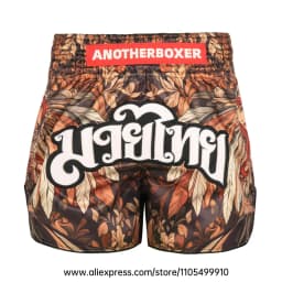 Men Women’s Muay Thai Boxing Shorts Blue Polar Bear Graphic Kickboxing Shorts Lightweight Satin Fight Shorts for Muay Thai MMA
