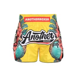 Lightweight Muay Thai Shorts Elastic Waist Side Split Graphic Fight Trunks Unisex Men Women White Satin Boxing Kickboxing Pants
