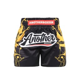 Lightweight Muay Thai Shorts Elastic Waist Side Split Graphic Fight Trunks Unisex Men Women White Satin Boxing Kickboxing Pants