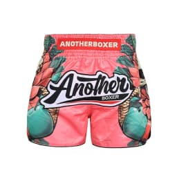Lightweight Muay Thai Shorts Elastic Waist Side Split Graphic Fight Trunks Unisex Men Women White Satin Boxing Kickboxing Pants