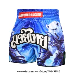 Muay Thai Boxing Shorts Men Women Youth Forest Tree Print Kickboxing Shorts Satin Fight Shorts for Gym Training MMA Sparring