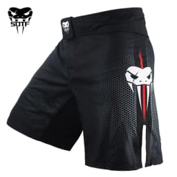mma Adults Venomous snake clothing fight Red geometric boxing shorts Tiger Muay Thai mma shorts boxing shorts sanda