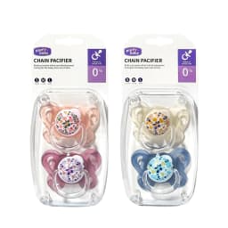 New 2pcs/4pcs Baby Pacifier with Cover, Flower-design Printed Soother with Thumb Nipple,Perfect Baby Shower Gift for Boy Girl