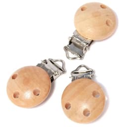 5/10pcs Baby Pacifier Clip Holder Wooden Soother Teether Feeding Care Nipple Holder Infant Dummy Chew Pacifier Chain Accessories